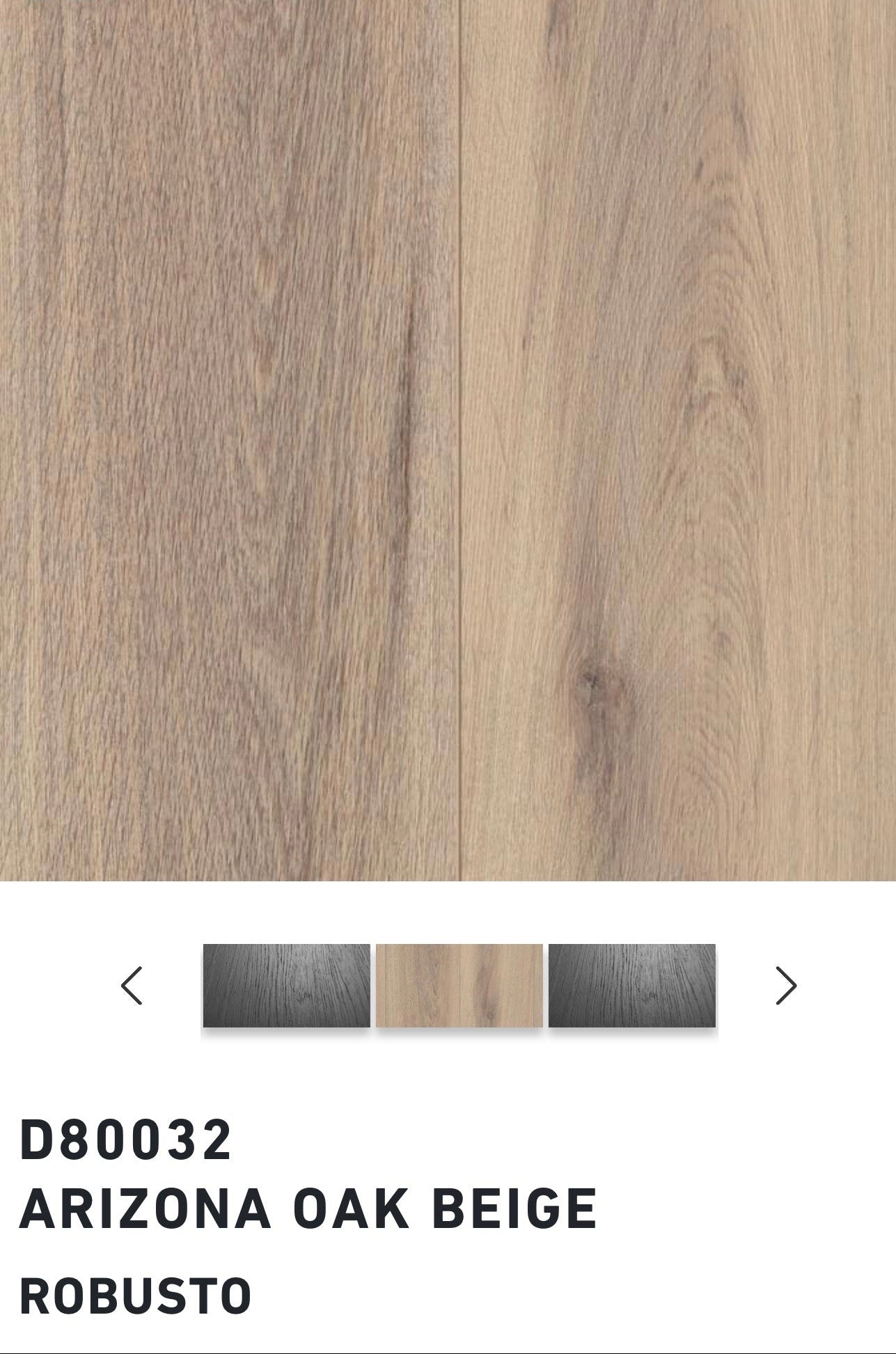 ARIZONA OAK BEIGE AC5 12mm