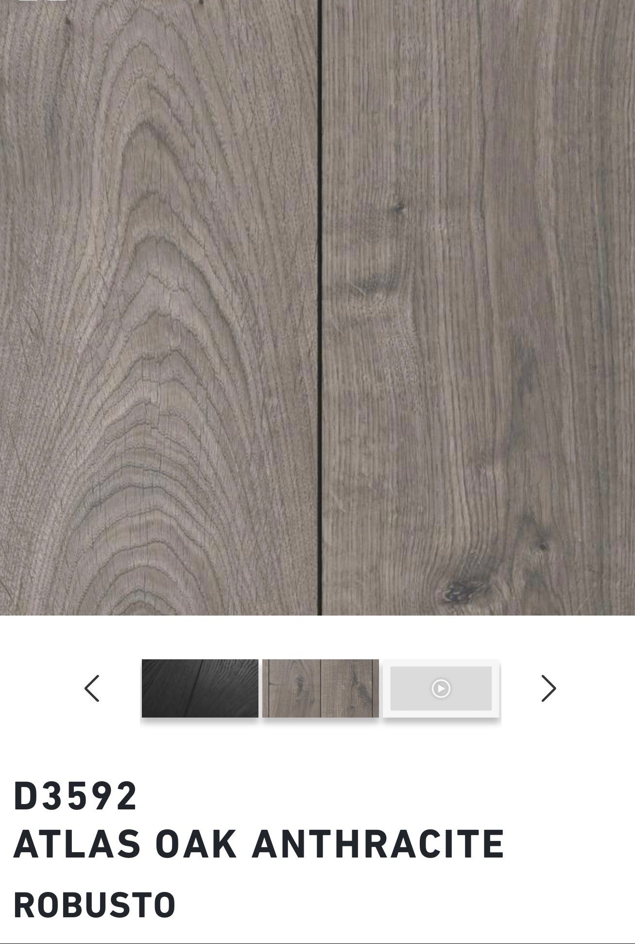 ATLAS OAK ANTHRACITE AC5 12mm