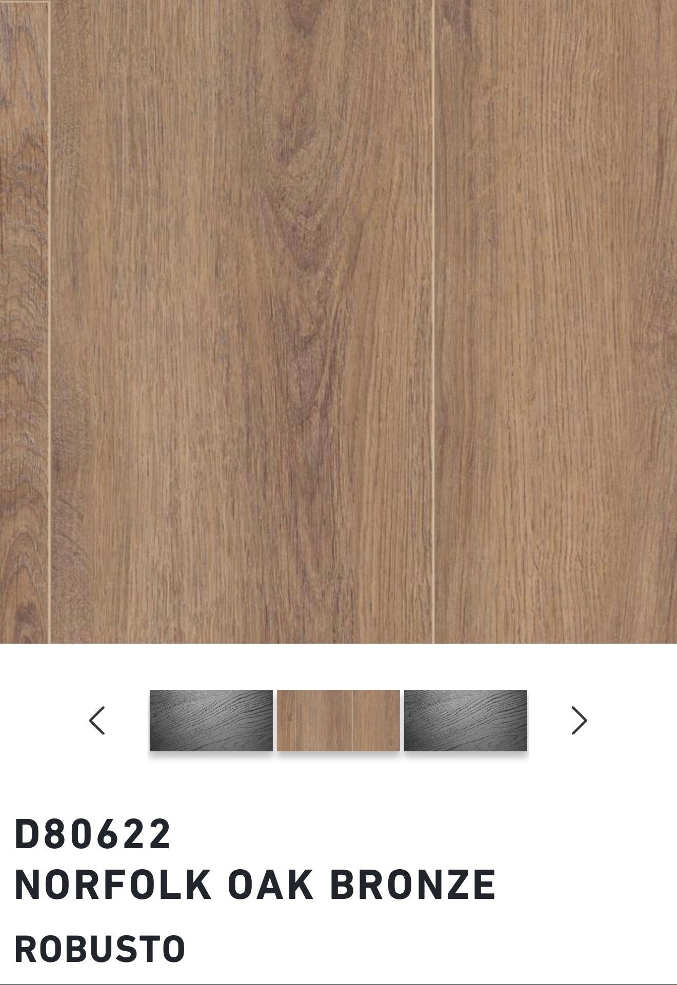NORFOLK OAK BRONZE AC5 12mm 5G
