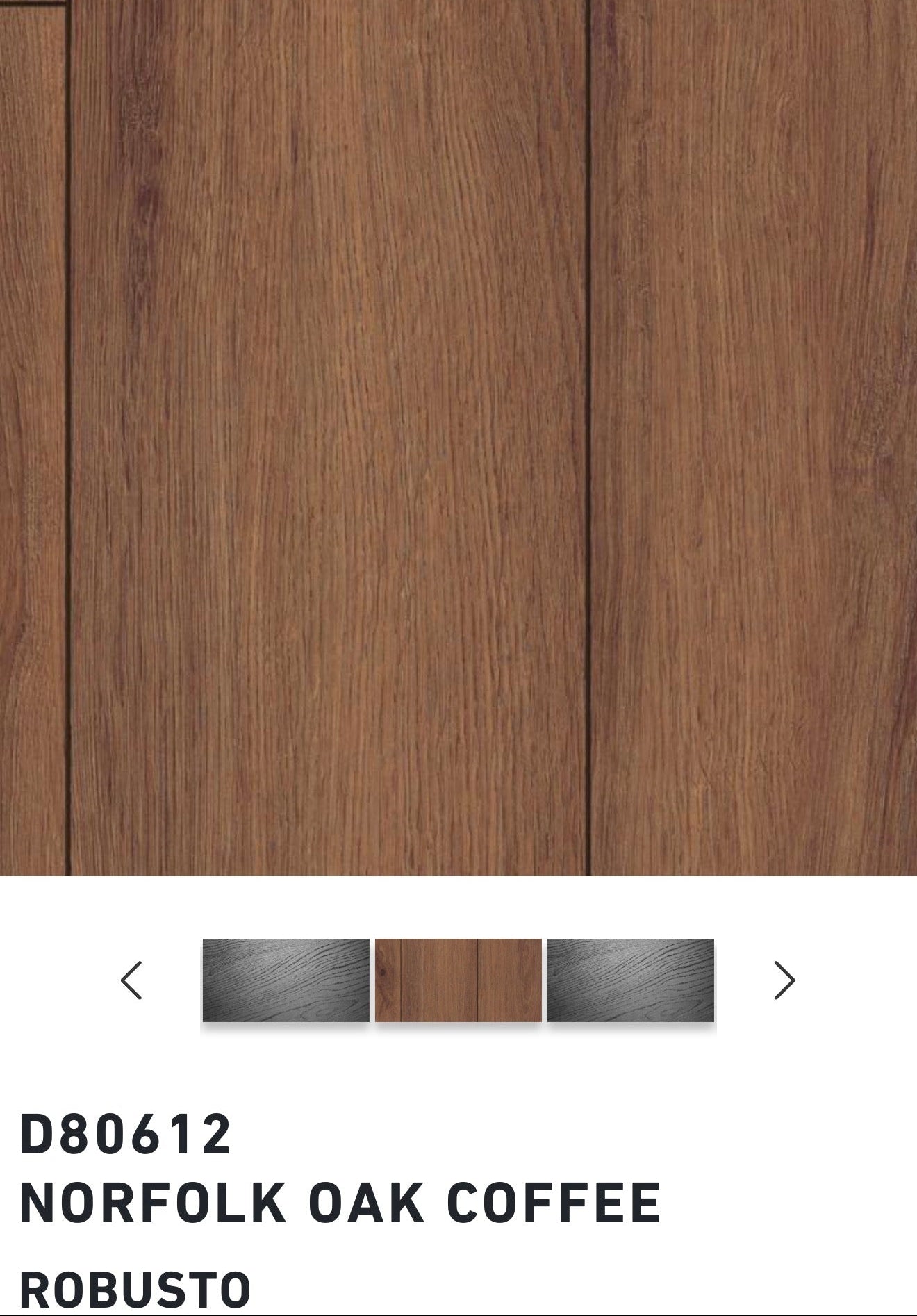 NORFOLK OAK COFFEE AC5 12mm 5G